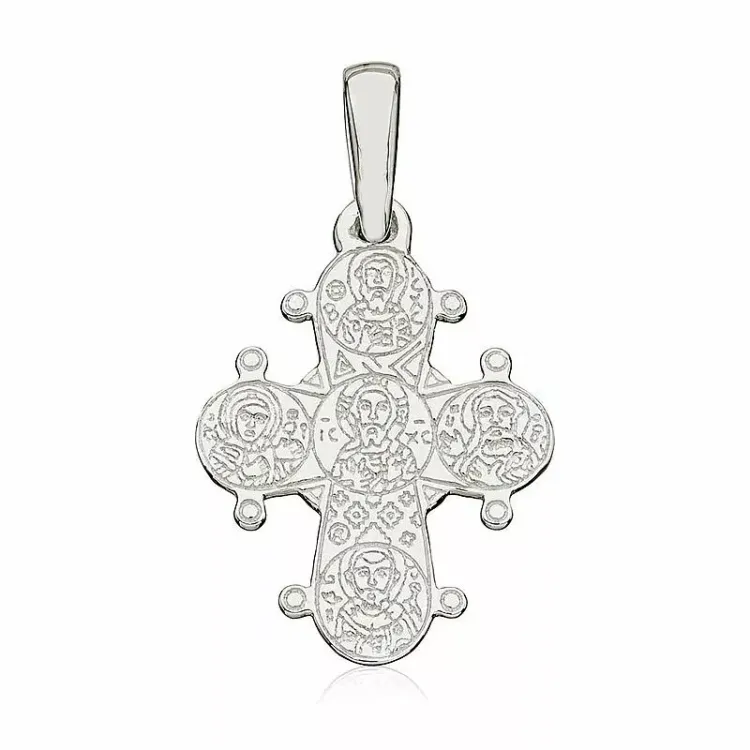13 x 15 mm silver dagmarkors i silver - Amoré
