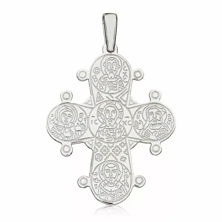 25 x 30 mm dagmarkors i silver - Amoré