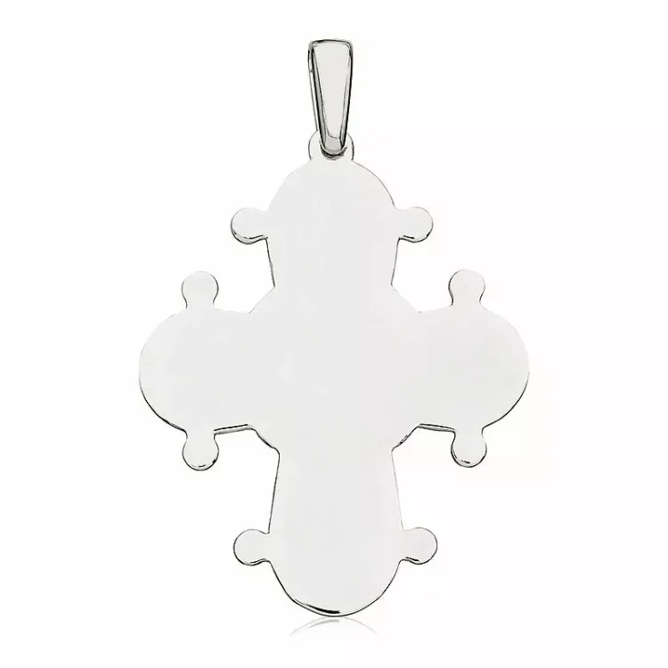 25 x 30 mm dagmarkors i silver - Amoré