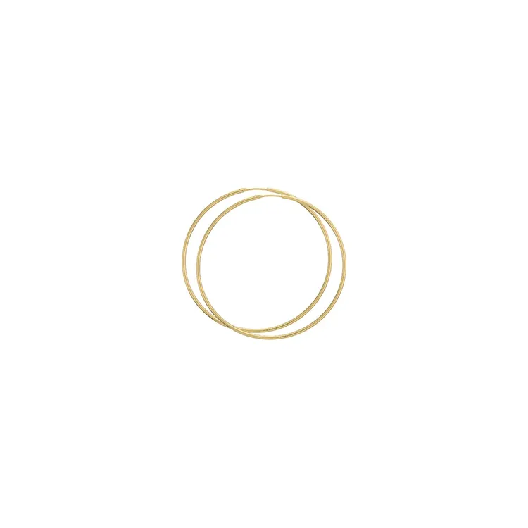 57 mm BNH creol i 14 karat guld