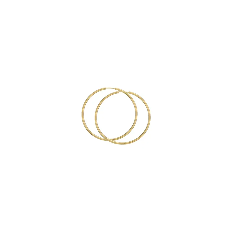 50 mm BNH creol i 14 karat guld