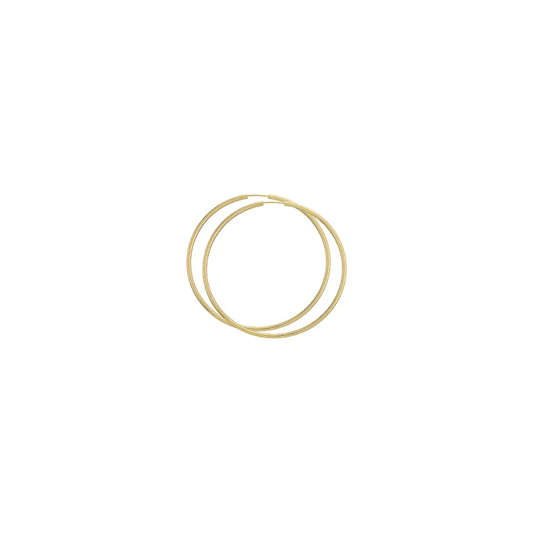 60 mm BNH creoler örhängen i 14 karat guld