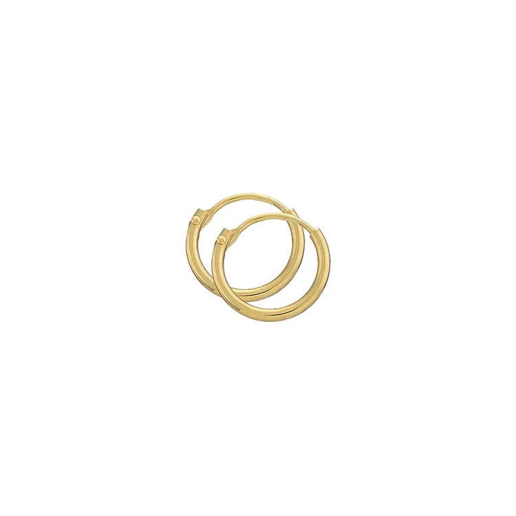 11 mm BNH creol i 8 karat guld