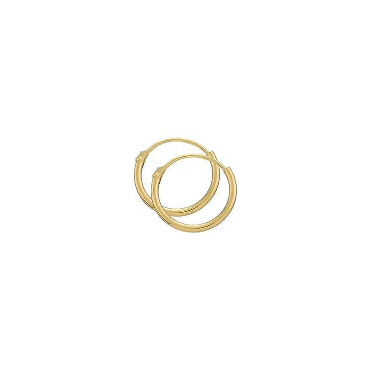 13 mm BNH creol i 8 karat guld