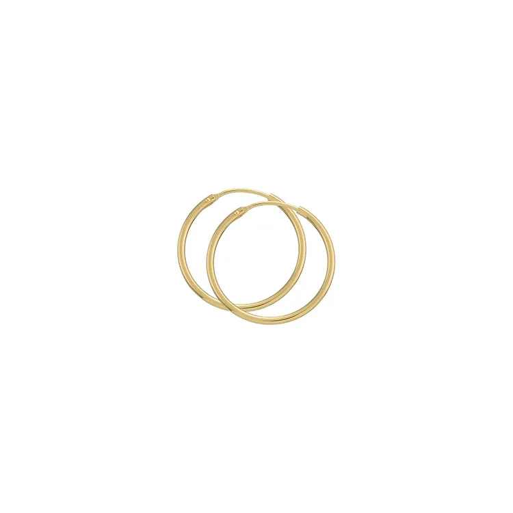 25 mm BNH creol i 8 karat guld