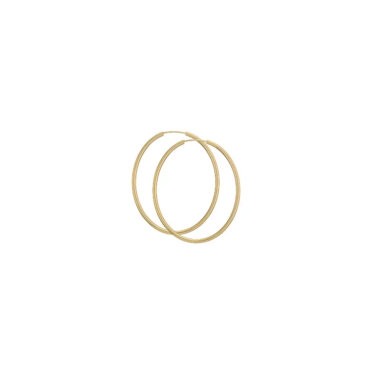 50 mm BNH creol i 8 karat guld