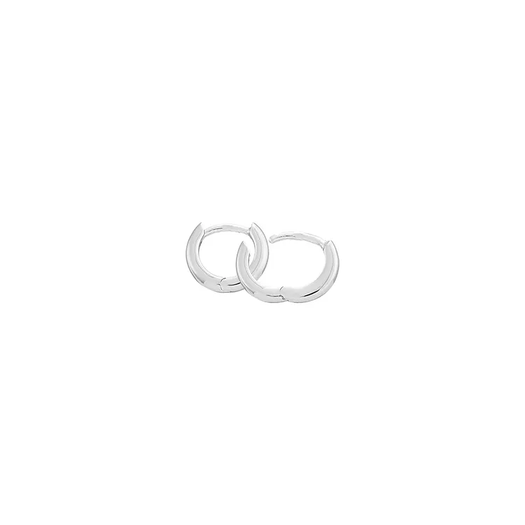 10,5 mm BNH creol i 14 karat vitguld