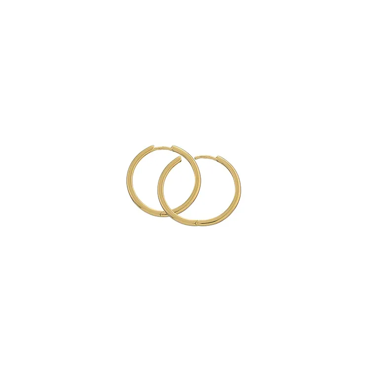 25 mm BNH creol i 8 karat guld