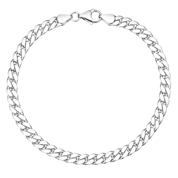 BNH panzerarmband i silver 18,5 cm x 5,4 mm