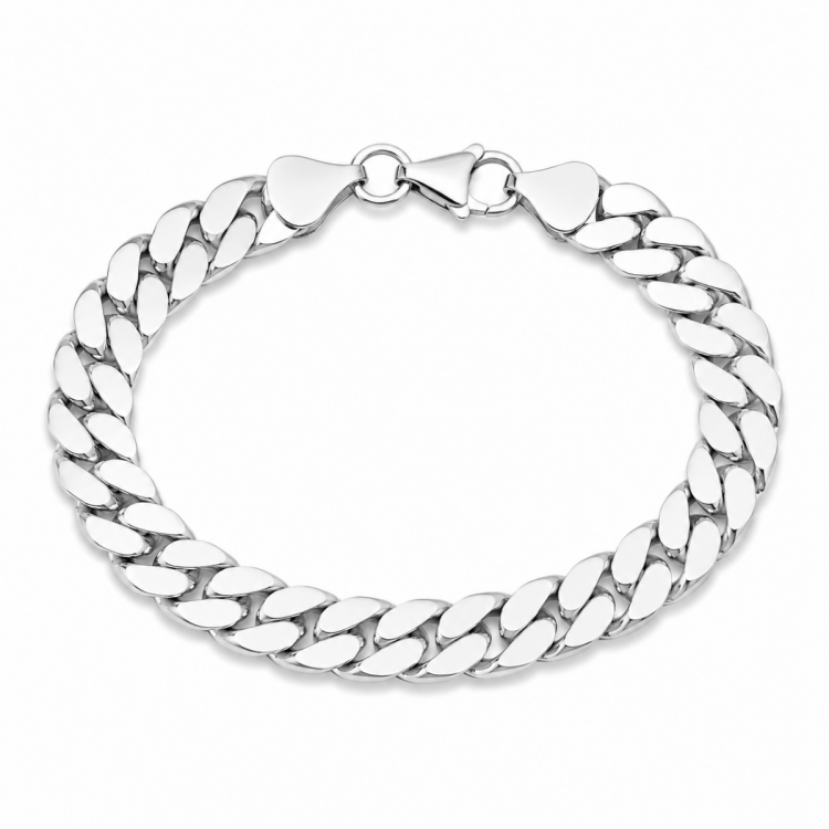 BNH panzerarmband i silver 17 cm x 9,0 mm