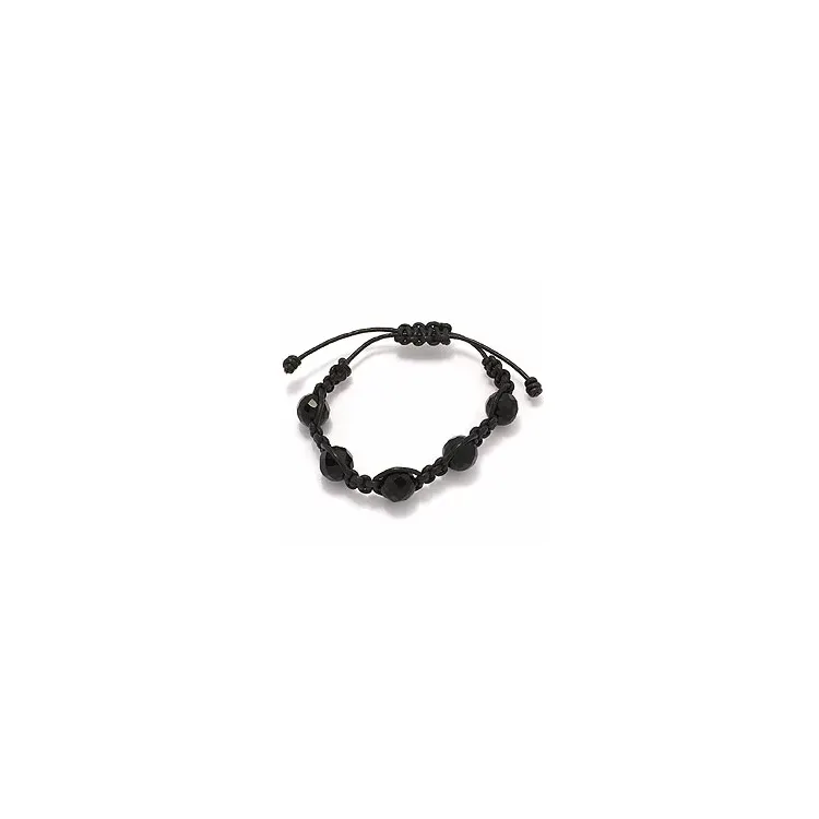 Svart armband i läder