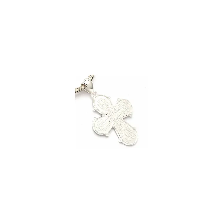 15 x 25 mm dagmarkors i silver