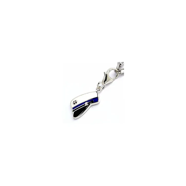Studentmössa charm i silver