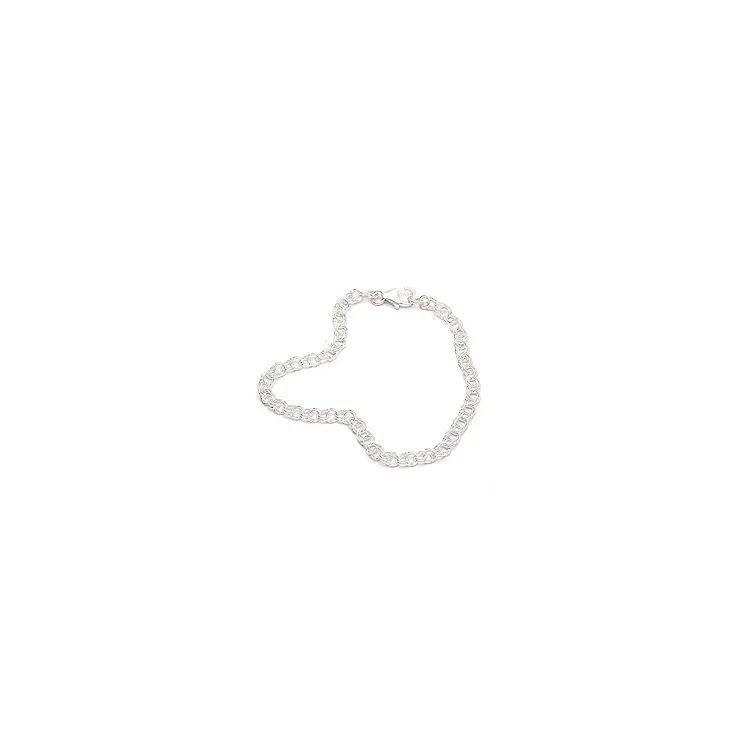 äkta  armband i silver  x 3,8 mm