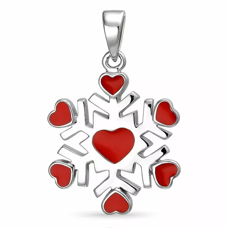 snöflinga hängen i silver - Little Ones