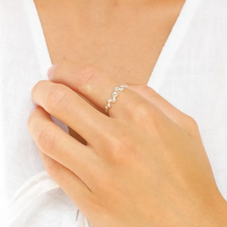 kula ring i silver - Bubbly Pure