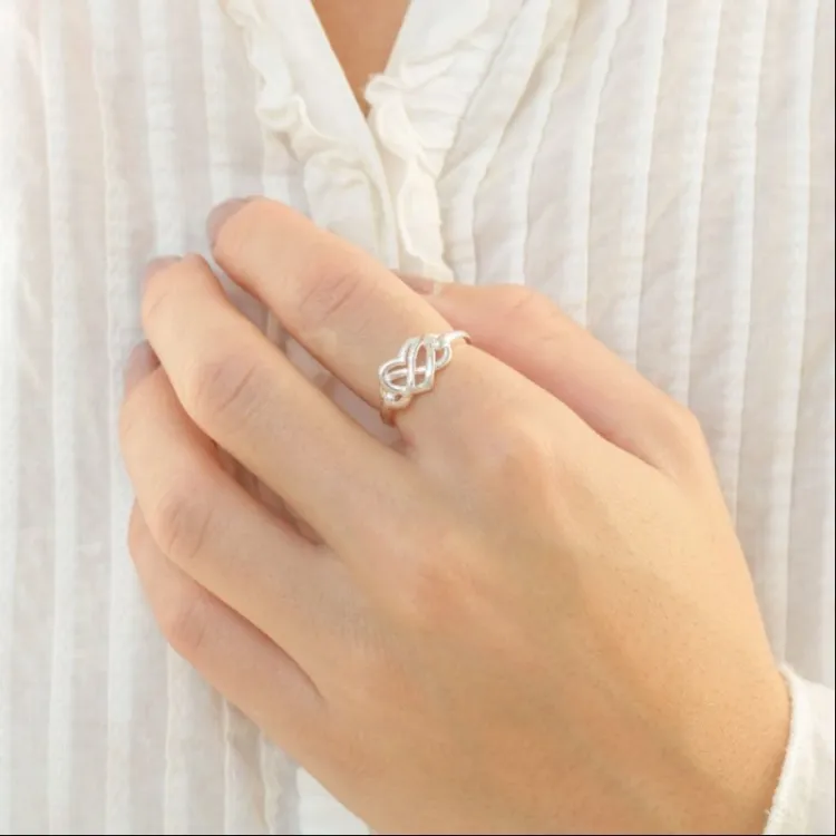infinity ring i silver - Amoré