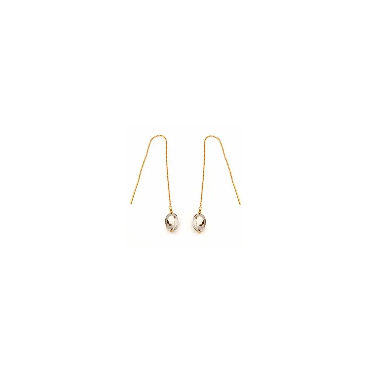 ear lines i förgyllt silver