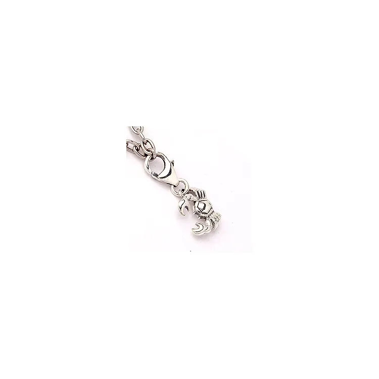 Kräftan stjärntecken charm i oxiderat sterlingsilver