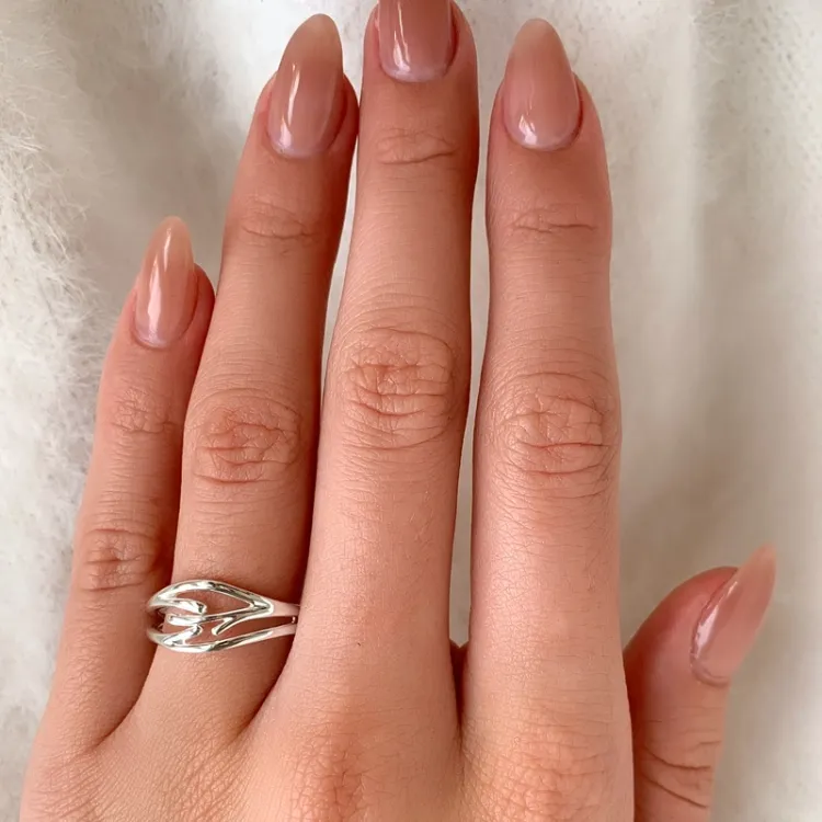 Blank ring i silver