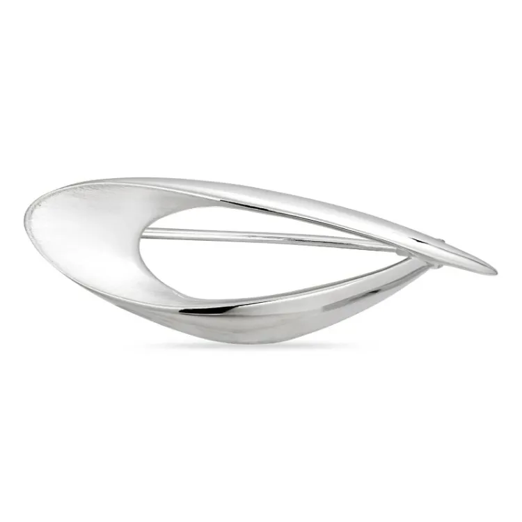 brosch i silver