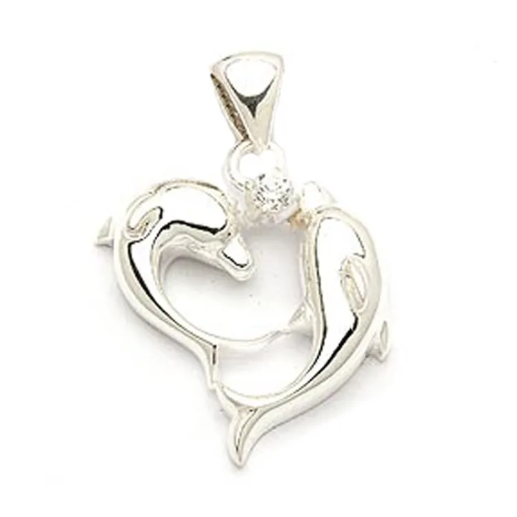 delfin hängen i silver