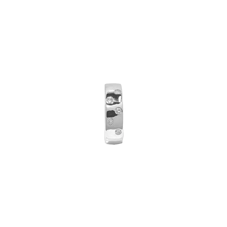 Zirkon ring i silver