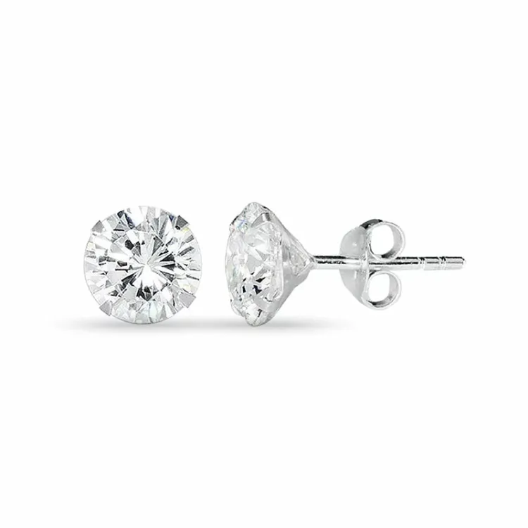 3 mm örhängestift i silver