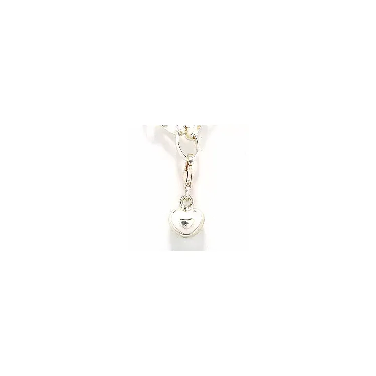Hjärta charm i silver 