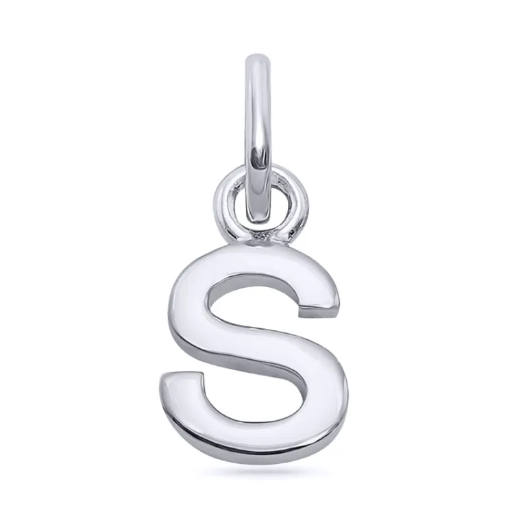 bokstav s hängen i silver - My Letter