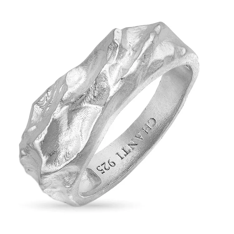ring i silver - Lumé Etched