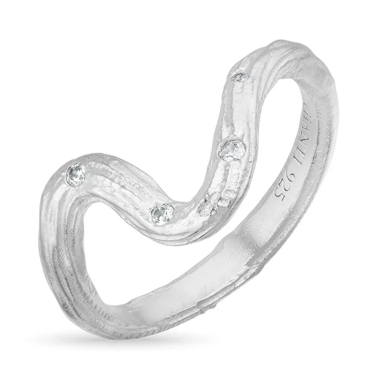 ring i silver - Lumé Etched