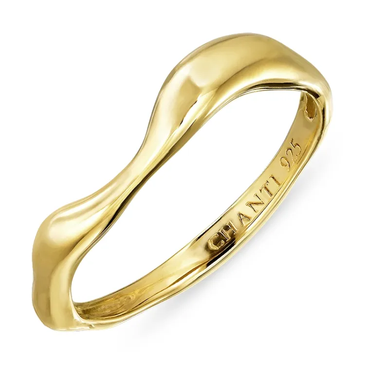ring i förgylld mässing - Lumé Essence