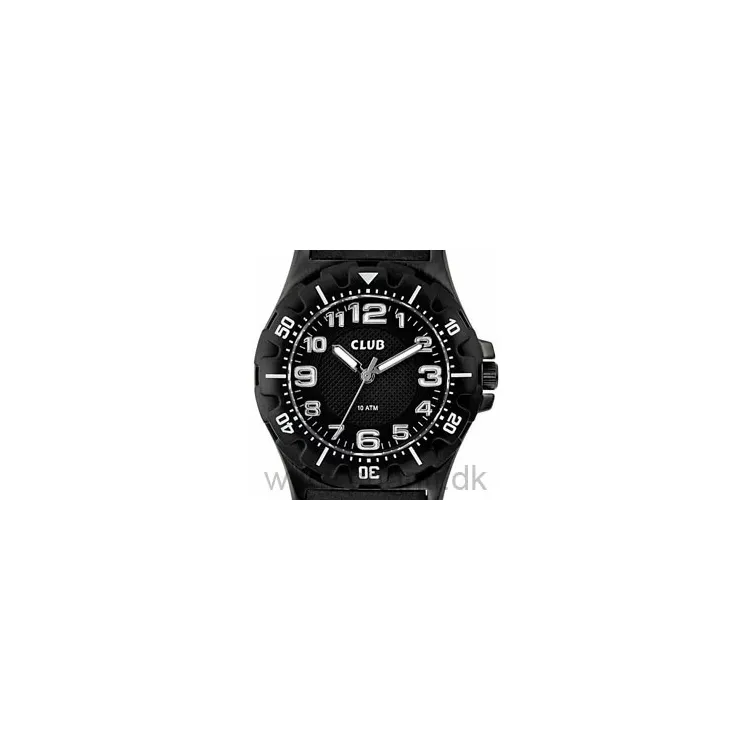 sort Club time barnklocka A65178SS5A