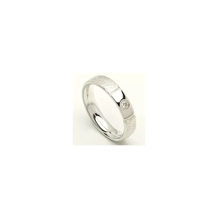 Kollektionsprov zirkon ring i silver