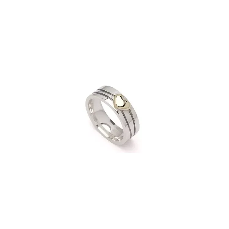 Kollektionsprov ring i silver och vanl. guld