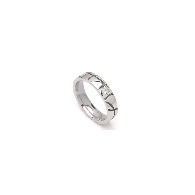 Kollektionsprov zirkon ring i silver