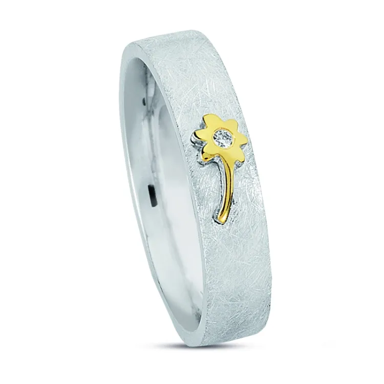 Kollektionsprov zirkon ring i silver och vanl. guld