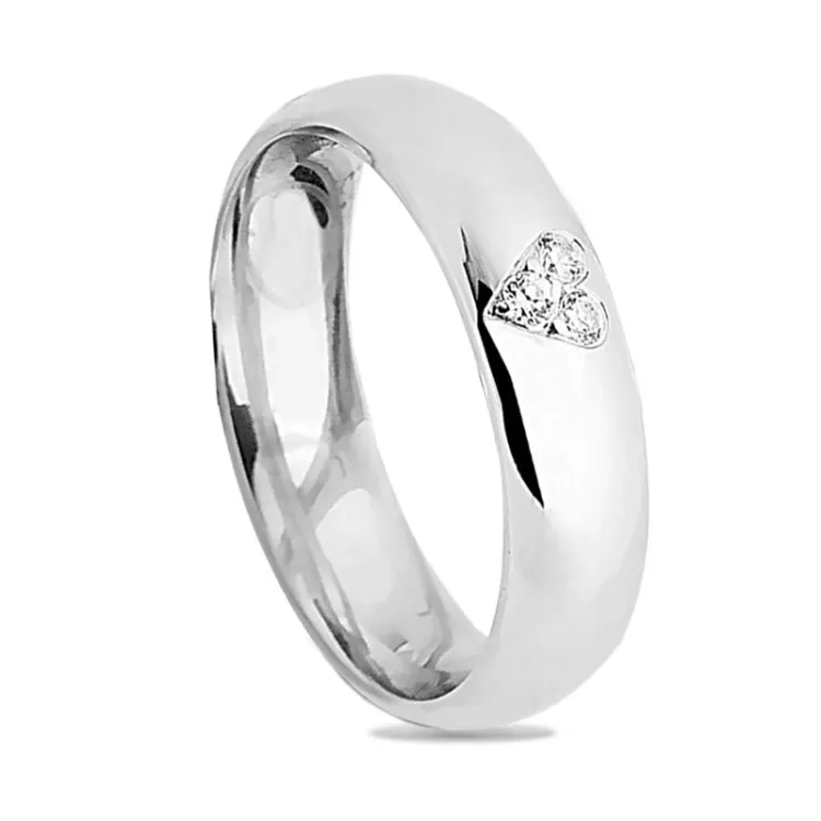 Kollektionsprov zirkon ring i silver