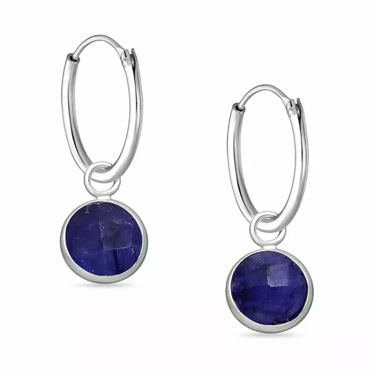 Kollektionsprov lapis lazuli creol i silver