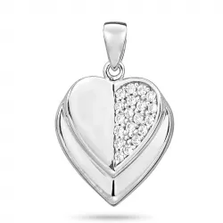 hjärta smycke i silver