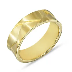 ring i förgyllt silver