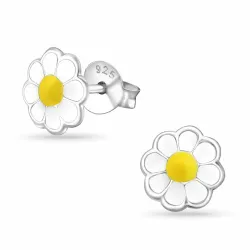 6,5 mm prästkrage örhängen i silver - Little Ones