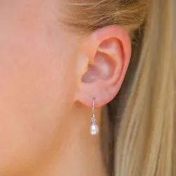 6-6,5 mm pärla örhängen i silver