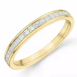 diamant ring i 14  karat guld 0,128 ct 0,20 ct