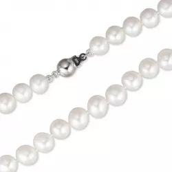 45 cm vit AAA-graderad pärlakedja med sötvattenspärlor.