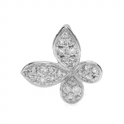 Fjärilar diamant hängen i 14  carat vitguld 0,20 ct