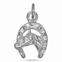 hästsko hängen i silver
