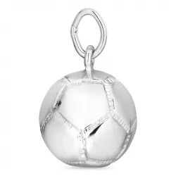 Fotboll hängen i silver