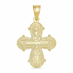 18 x 30 mm dagmarkors i 8 karat guld - Amoré